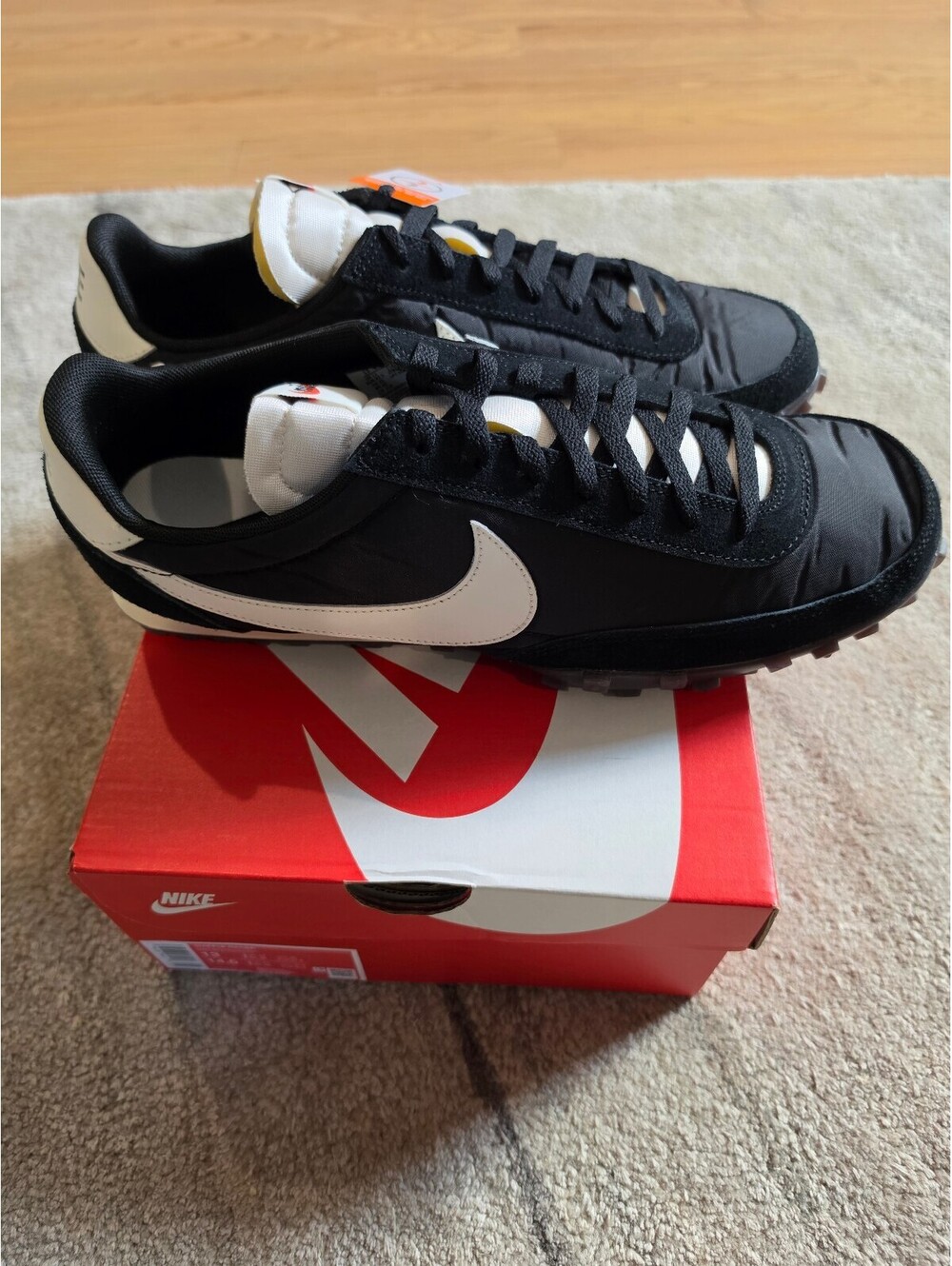 Nike Waffle Racer Black Gum Size 13 Brand New
